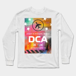 DCA airport Long Sleeve T-Shirt